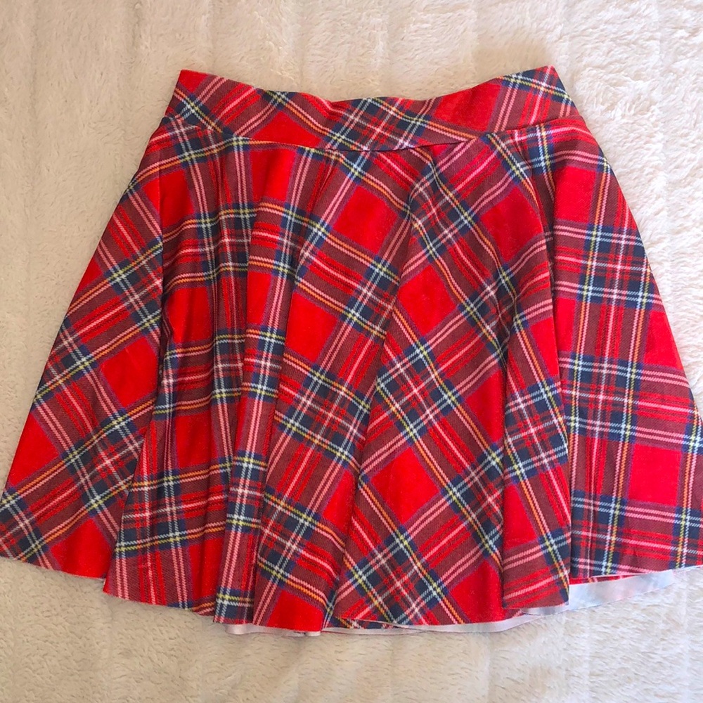 Plaid skirt